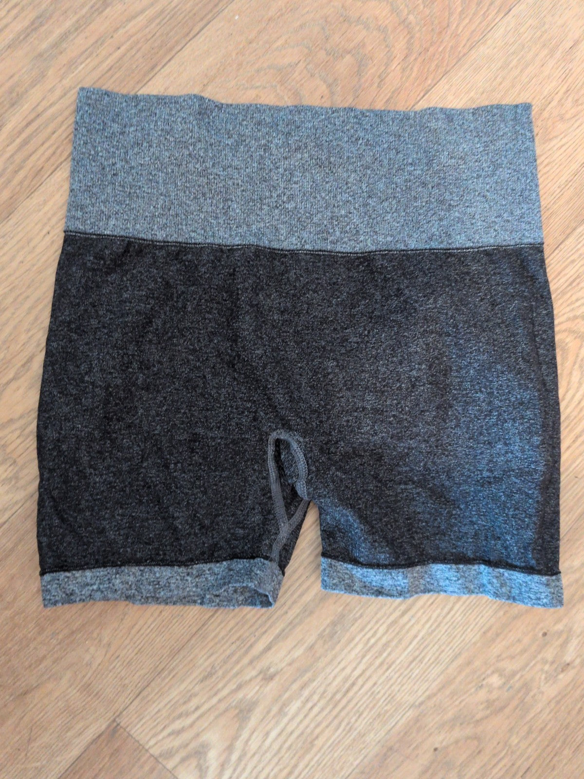 Small Grey Flecked Gym Shorts