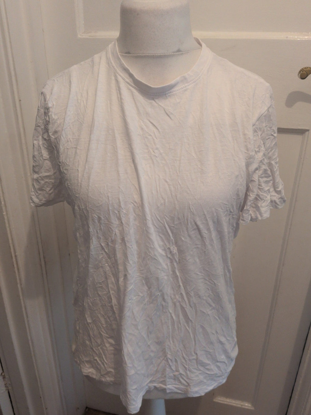Primark Medium Regular Short Sleeve White T-shirt