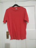 Ladies Memo Size Small Cerise Short Sleeved Tshirt