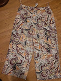 Brand New Ladies Primark Size Medium Multi Elasticated Trousers