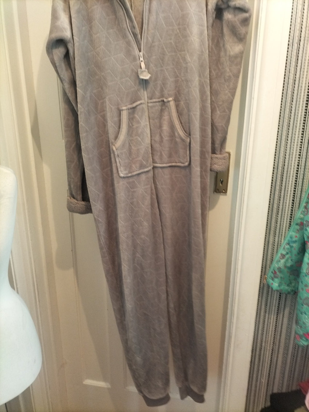 Ladies Primark Size 14-16 Grey All In One