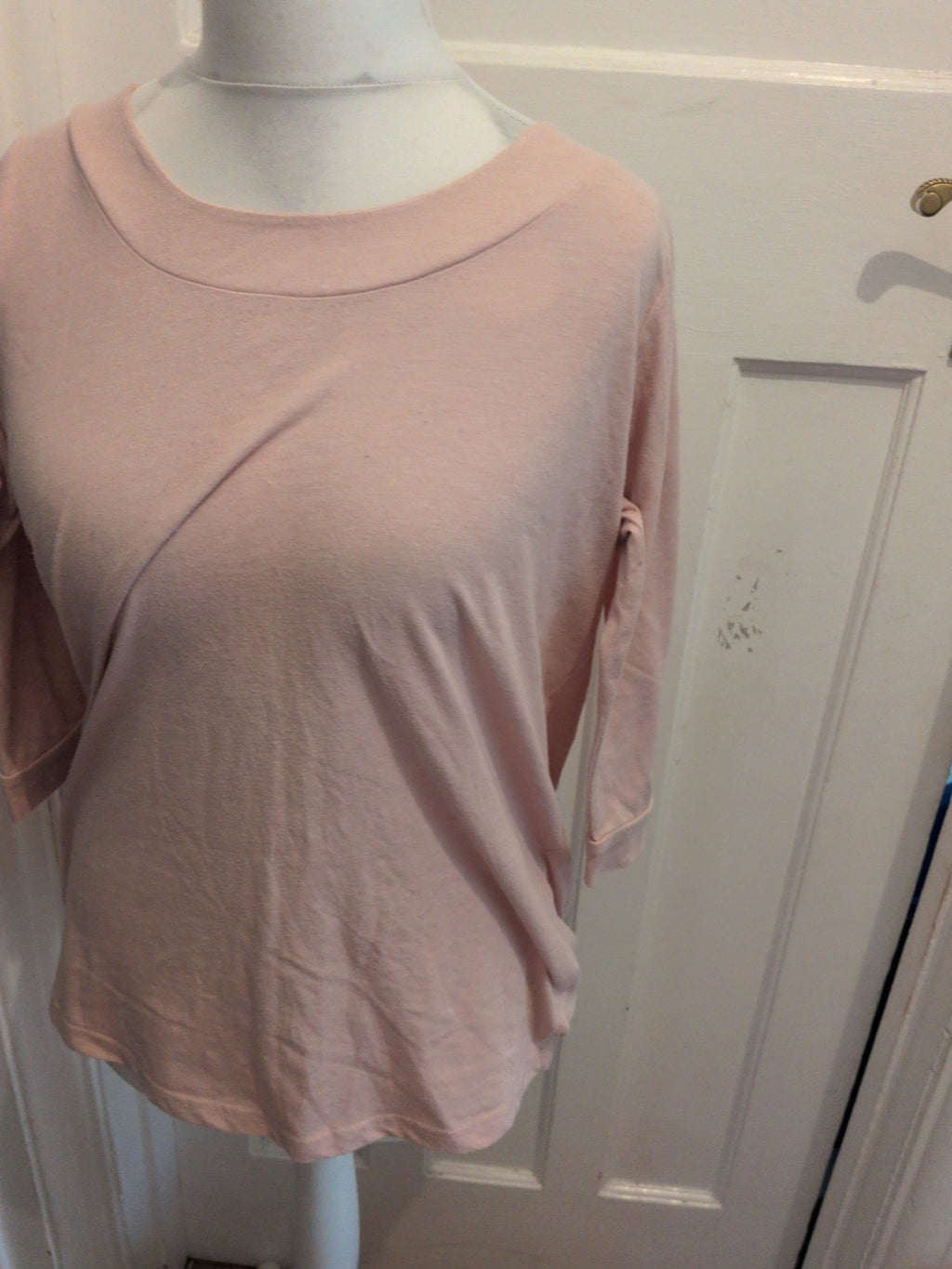 Yours 18 Pink 3/4 Sleeve T-shirt