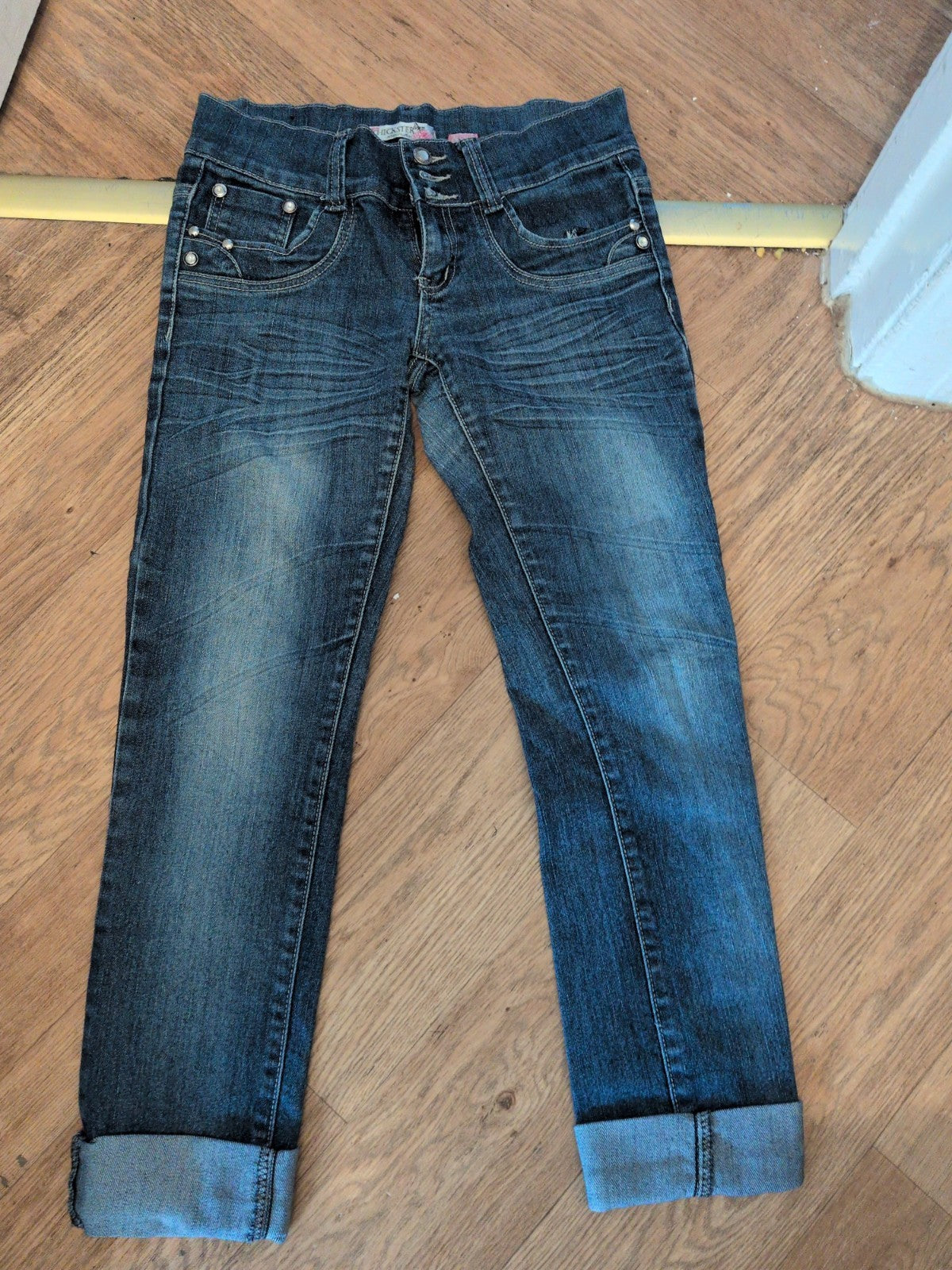 Ladies Chickster Size 8 Ankle Jeans
