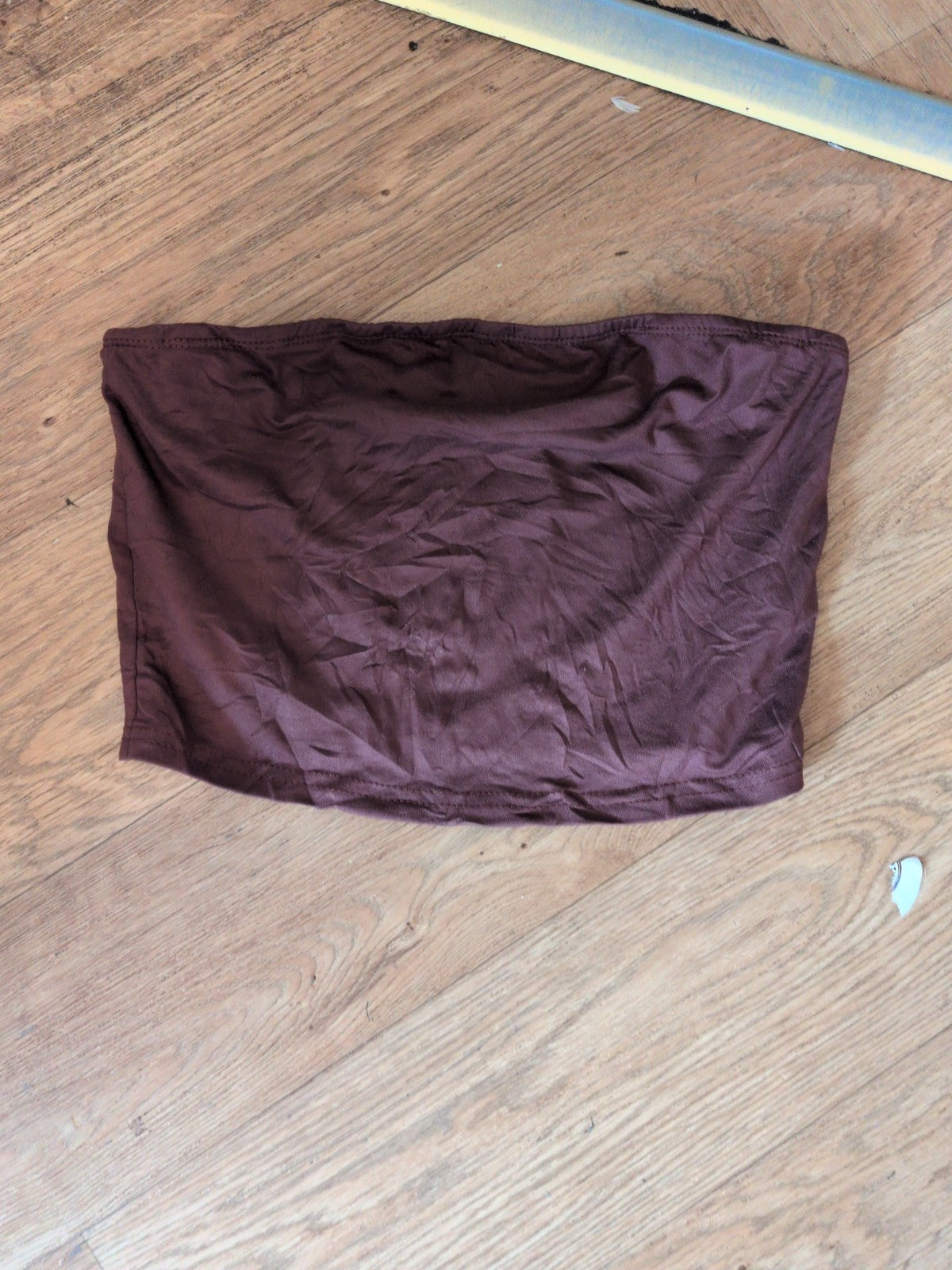 Shein 14 Years Brown Boob Tube