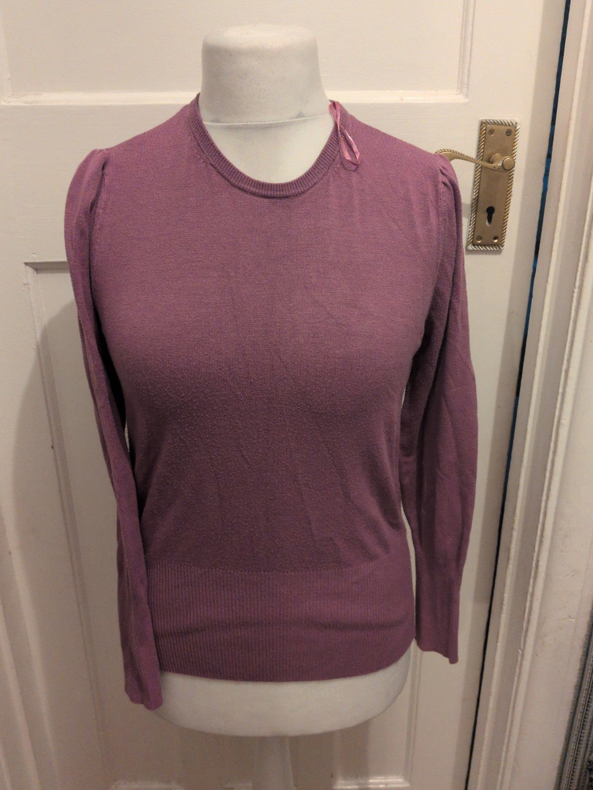 Marks And Spencer 12 Violet Long Sleeve Jumper