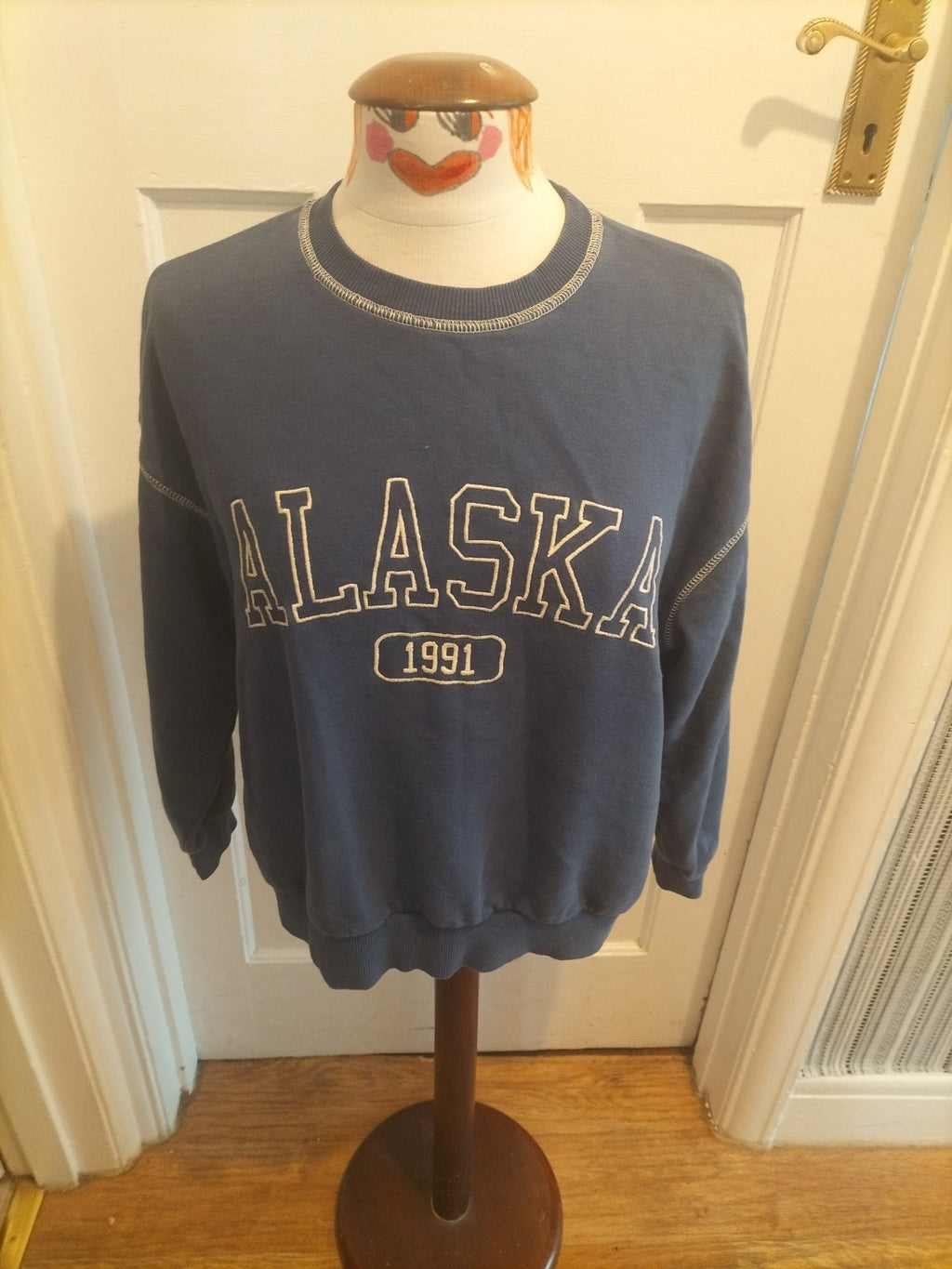 Girls Pacific Republic Size Small Navy Alaska Jumper