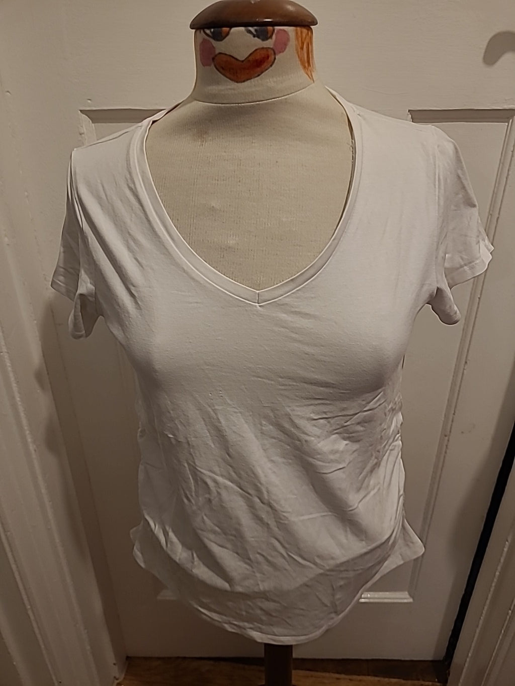 Ladies Blooming Marvelous Size Medium White short Sleeve T-shirt