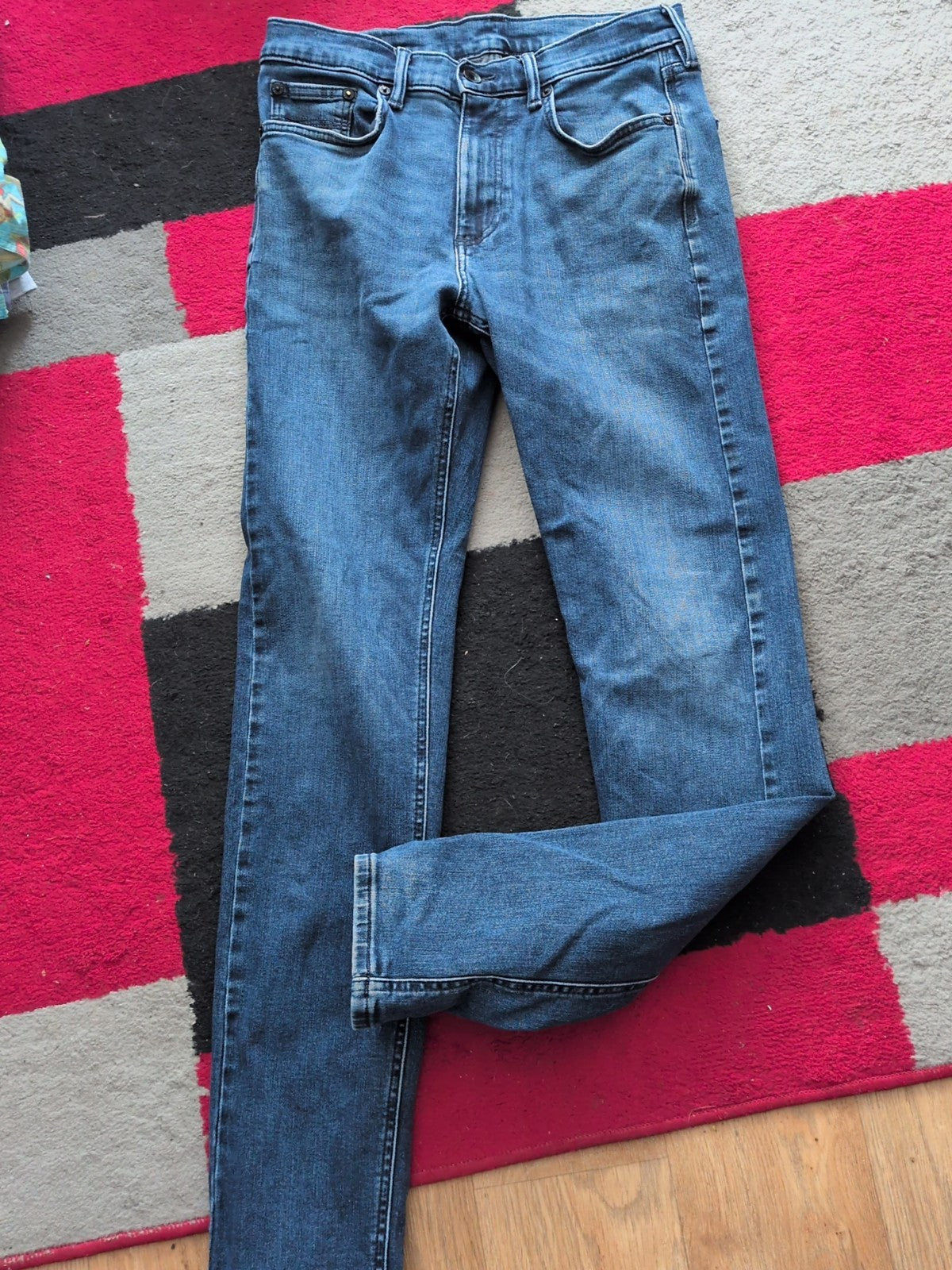 Marks And Spencer 30x33 Slim Denim Indigo Jeans