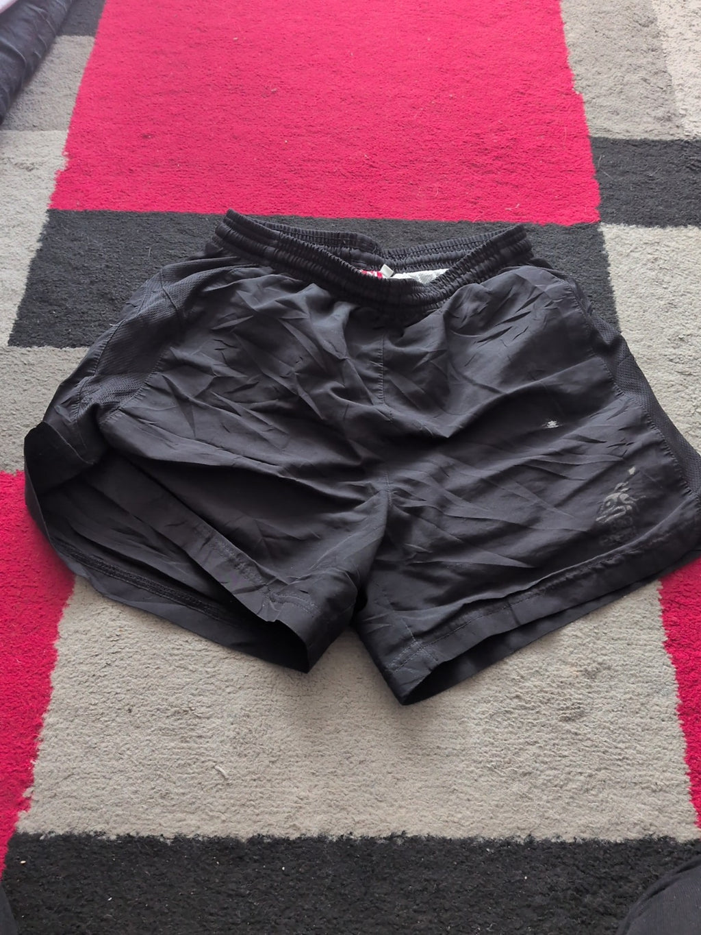 Boys L.I.M Size Medium Black And Mesh Swimming Shorts