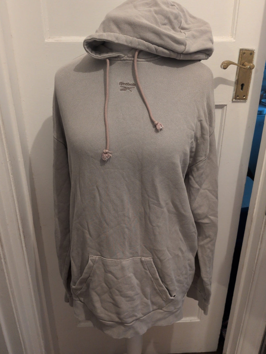 Reebok 8-10 Beige Pullover Hoodie