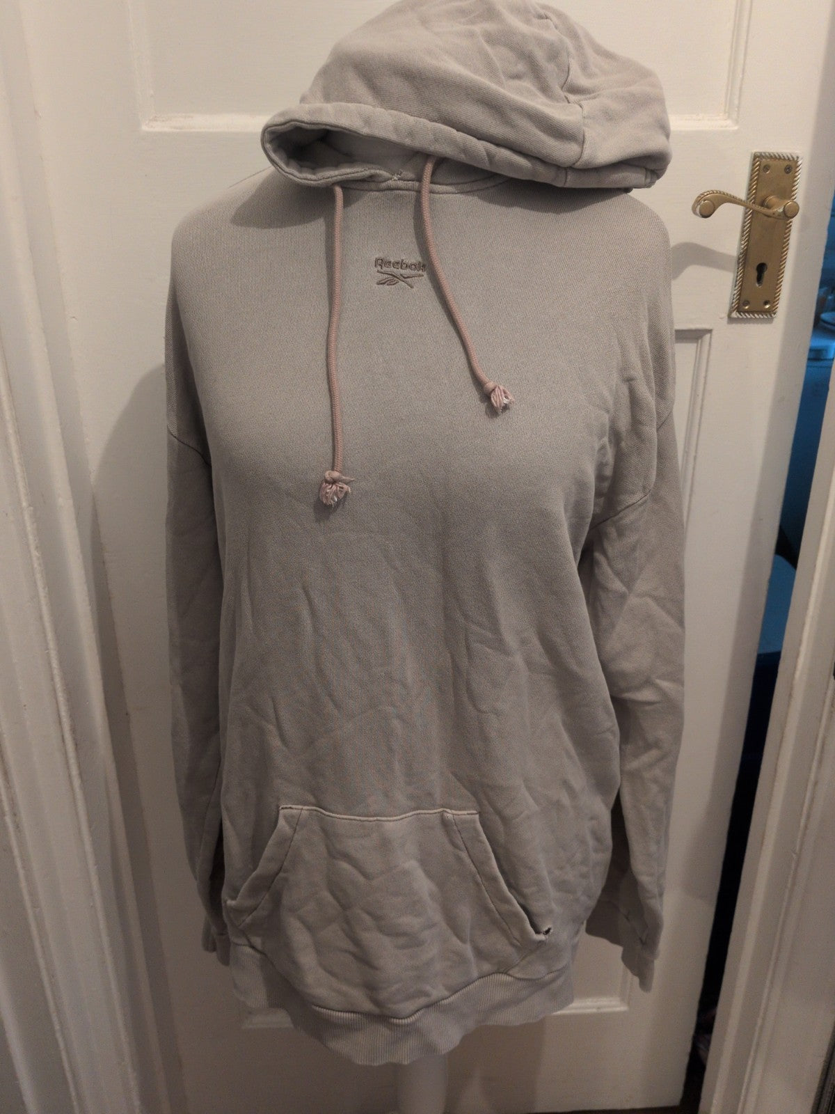 Reebok 8-10 Beige Pullover Hoodie