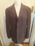 Mens Frank Eden Men Size 42r Brown Suit Jacket