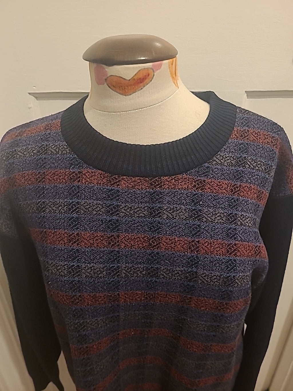 Mens Todd Baxter Size Large Multi Long Sleeved Pullover Jumper