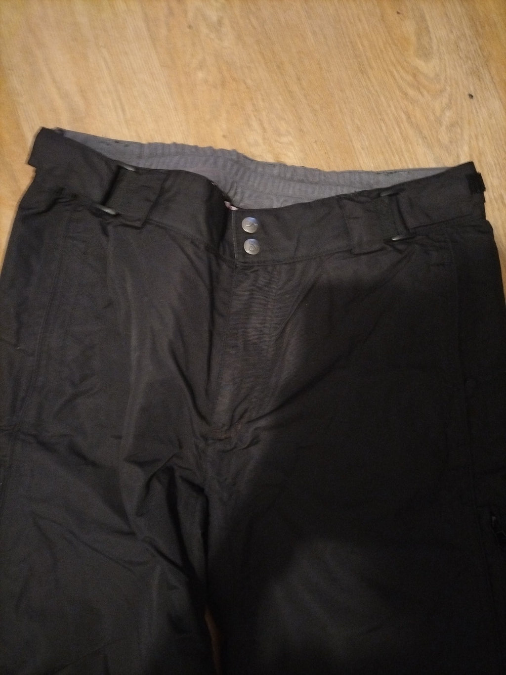 Ladies Surfanic Size Large Black Elasticated Snow Trousers