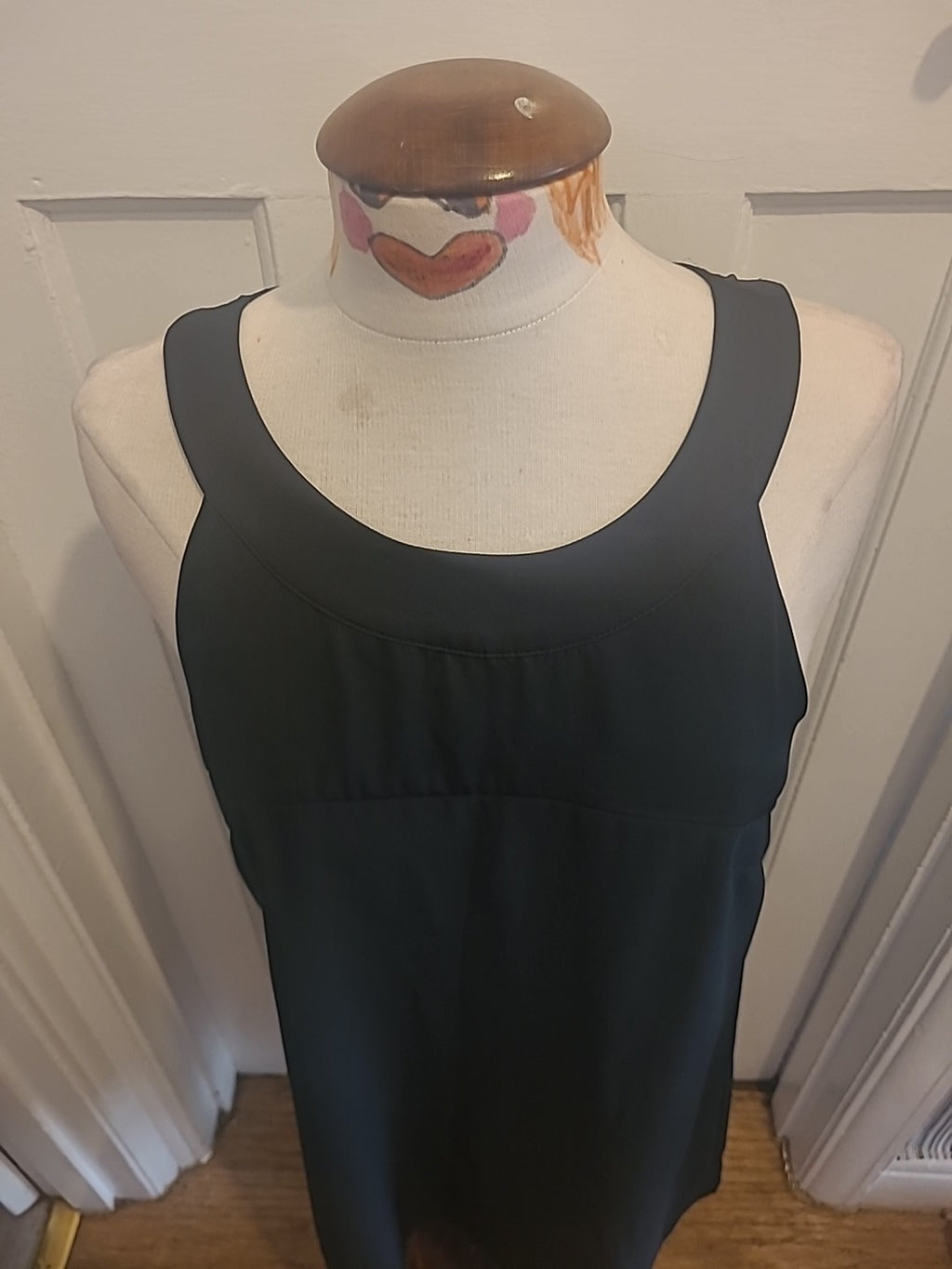 Ladies H&M Size 14 Black Sleeveless Dress