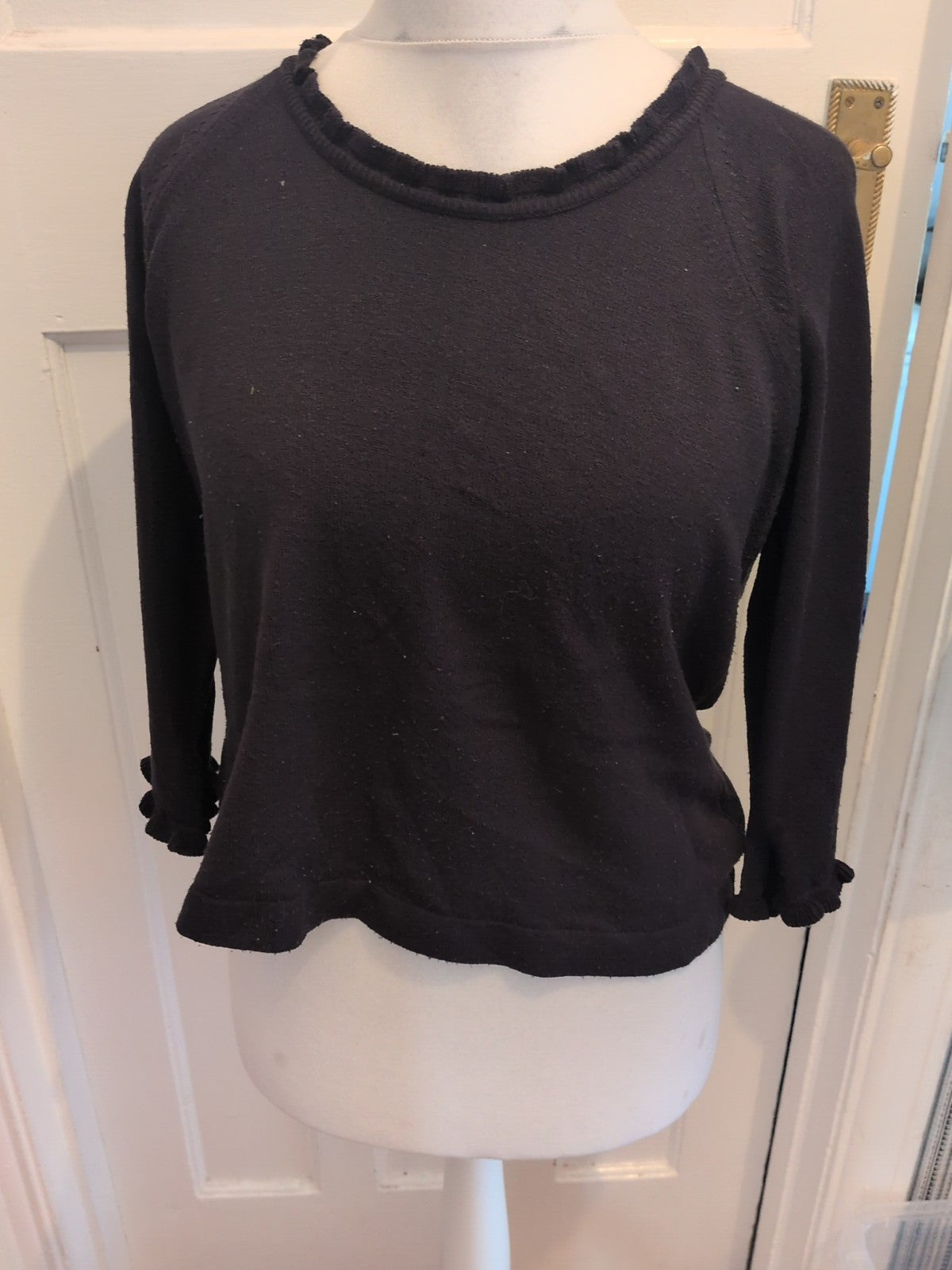 George 18 Black 3/4 Jumper