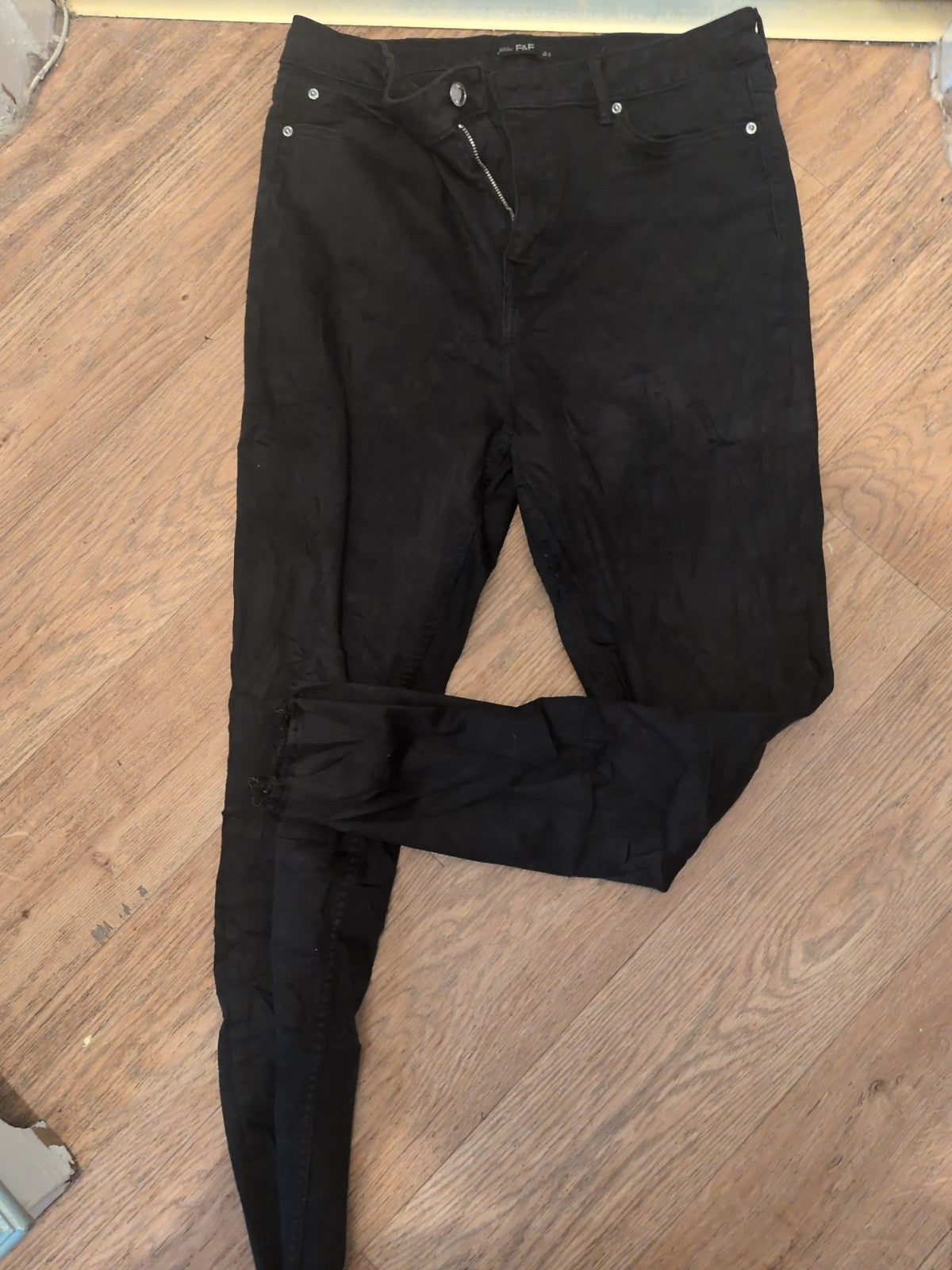 F&F 16 Black Skinny Jeans
