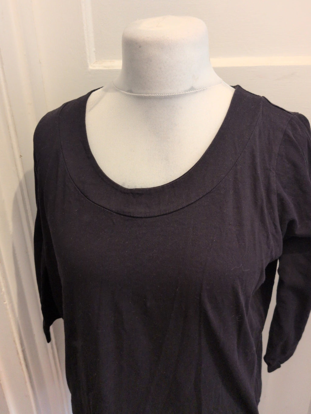 Yours 18 Black Half Sleeve T-shirt
