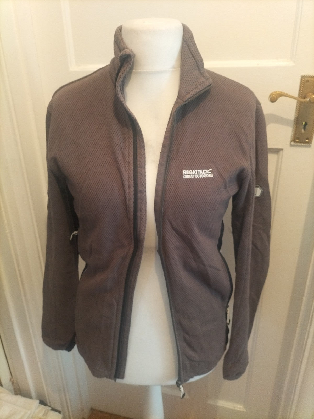 Ladies Regatta Size Small Grey Full Zip Jumper