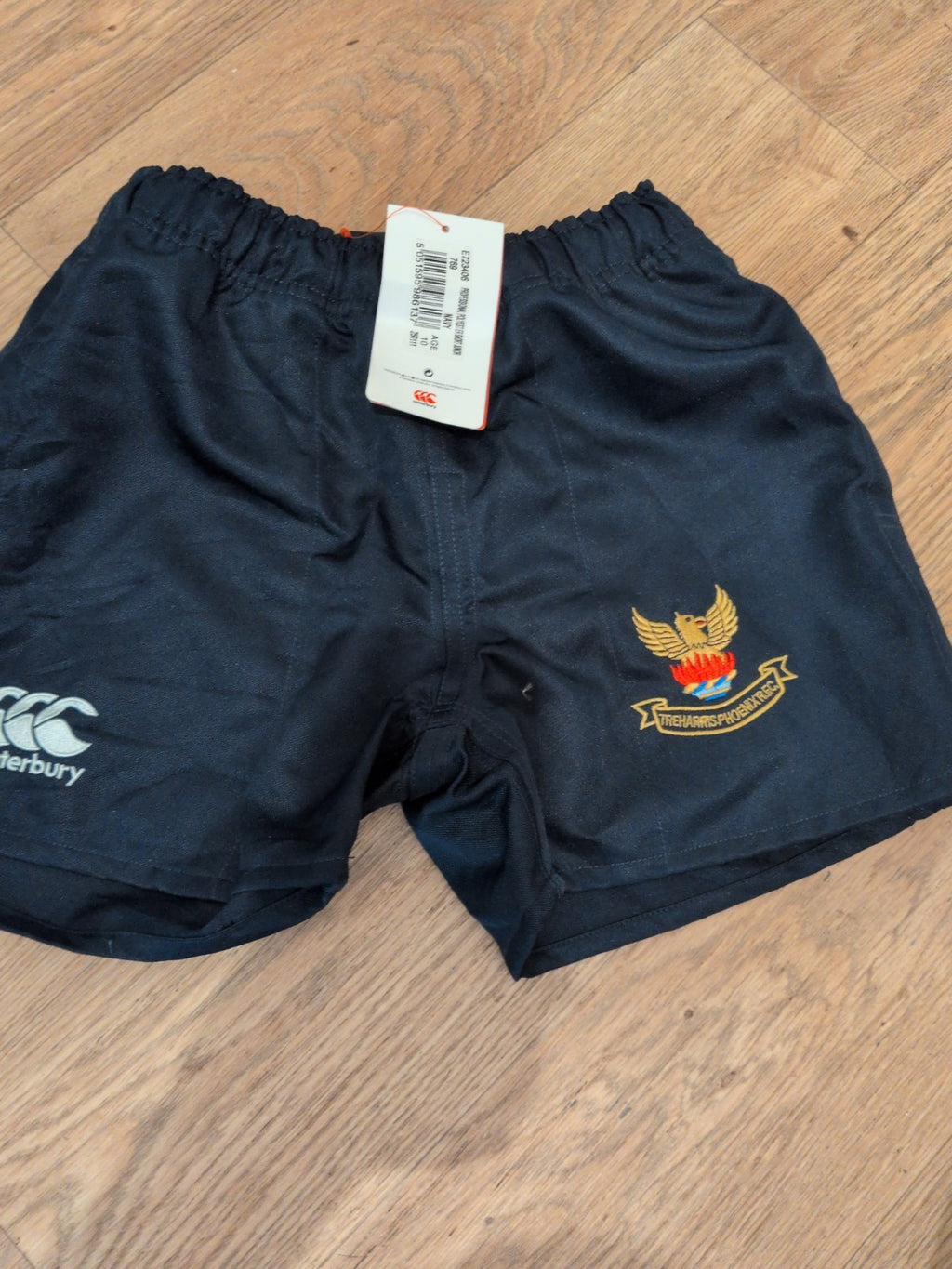 Brand New Canterbury 10 Years Navy Shorts Elasticated