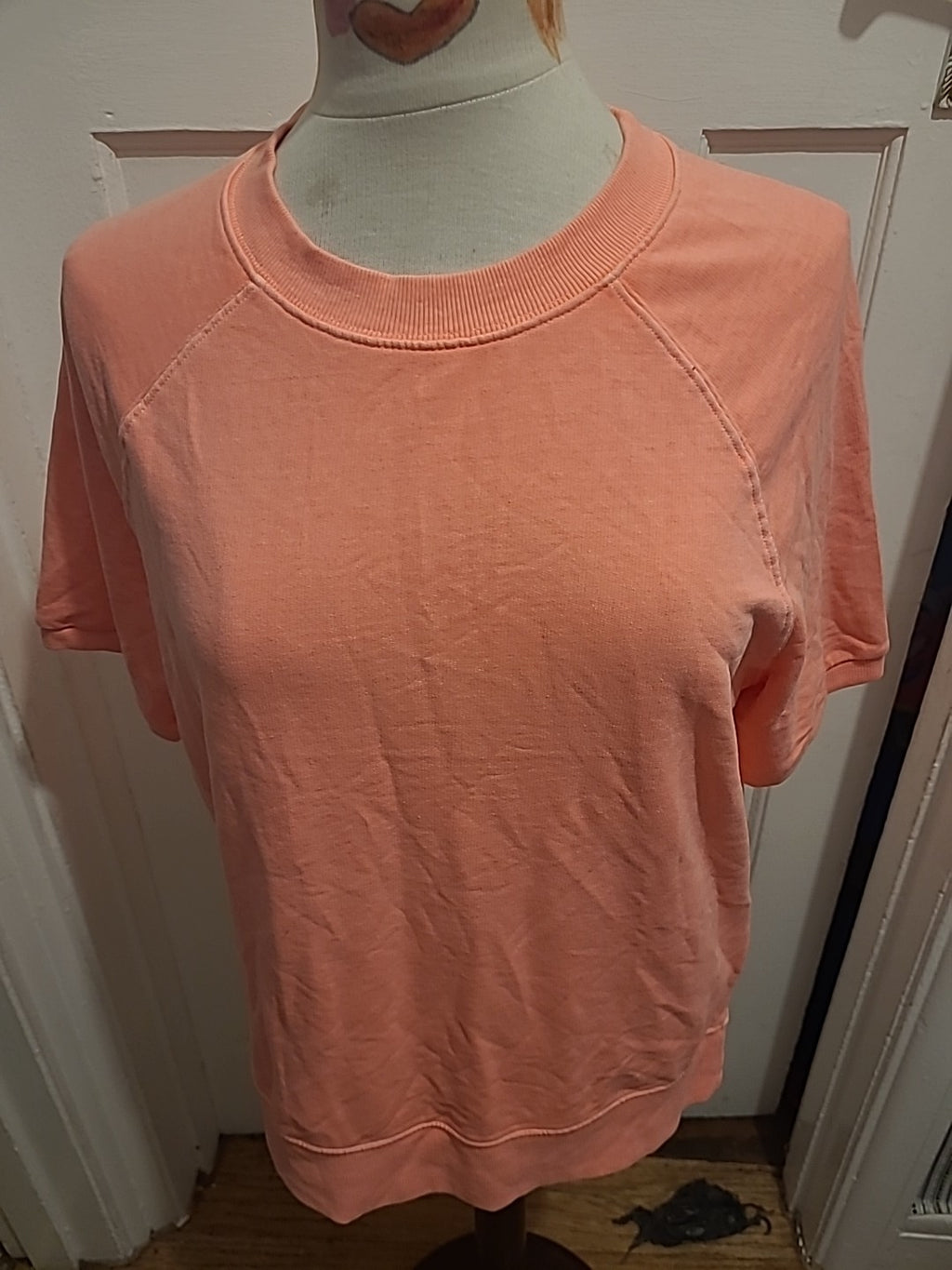 Ladies Papaya Size Medium Coral Short Sleeved Tshirt
