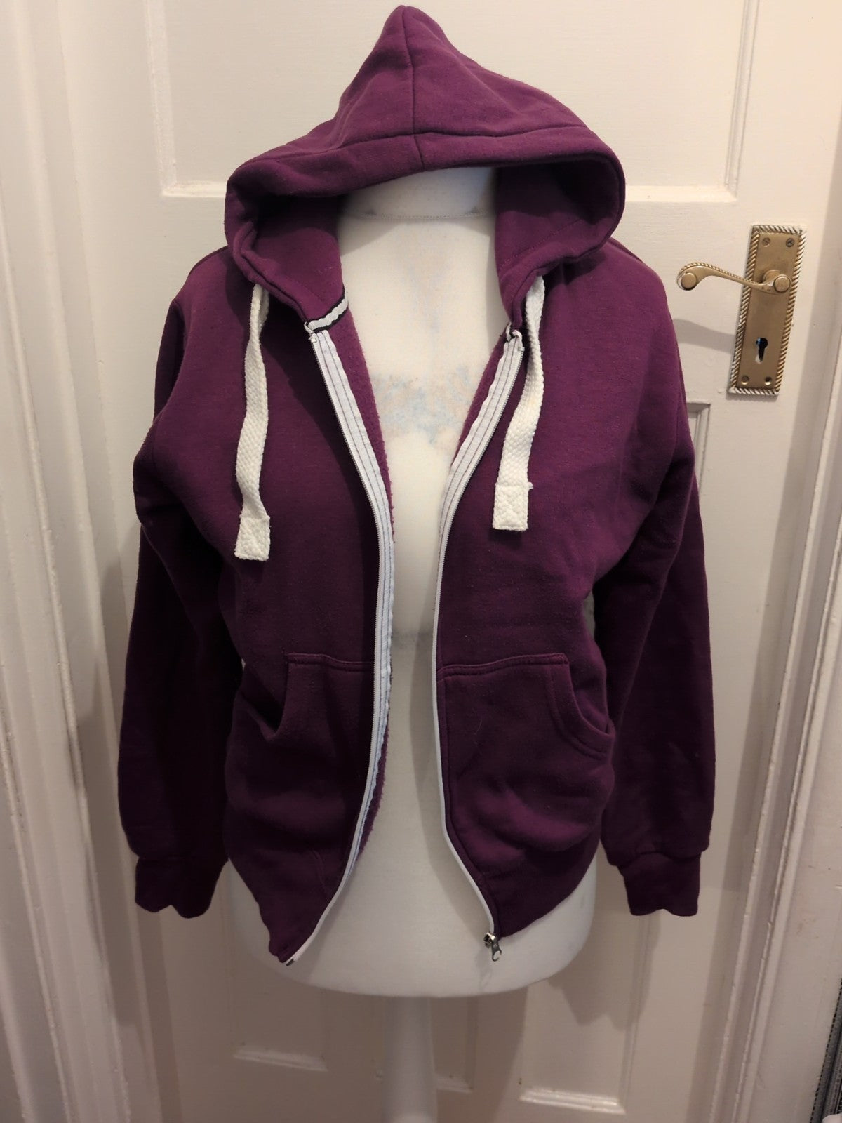 Malakai XL Purple Full Zip Hoodie