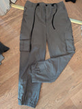 Large Khaki Cargo Trousers