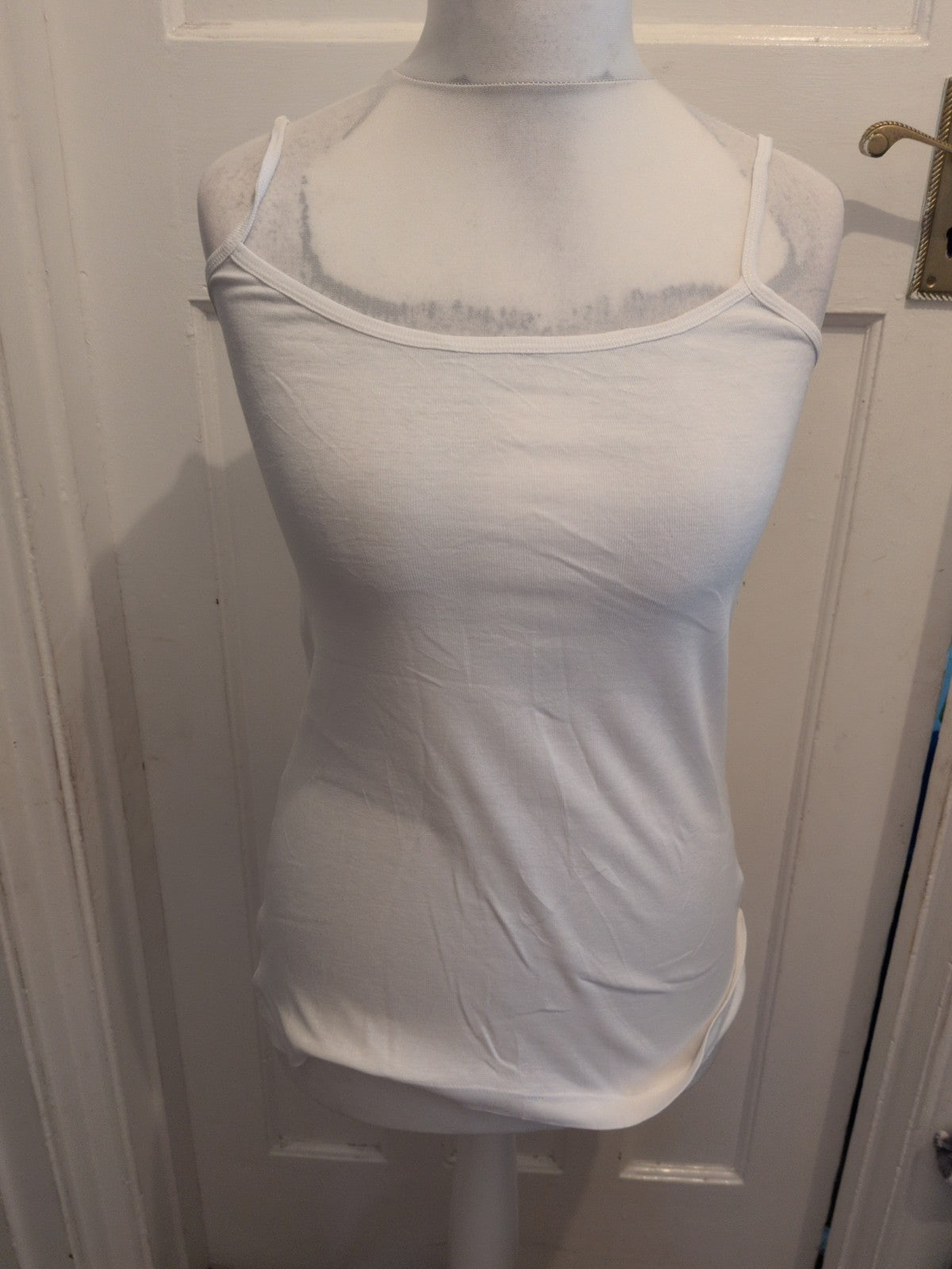 Capsule 12 White Sleeveless T-shirt Cami