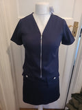 Brand New Ladies Wallis Size 12 Navy Short Sleeved Dress Rrp £35