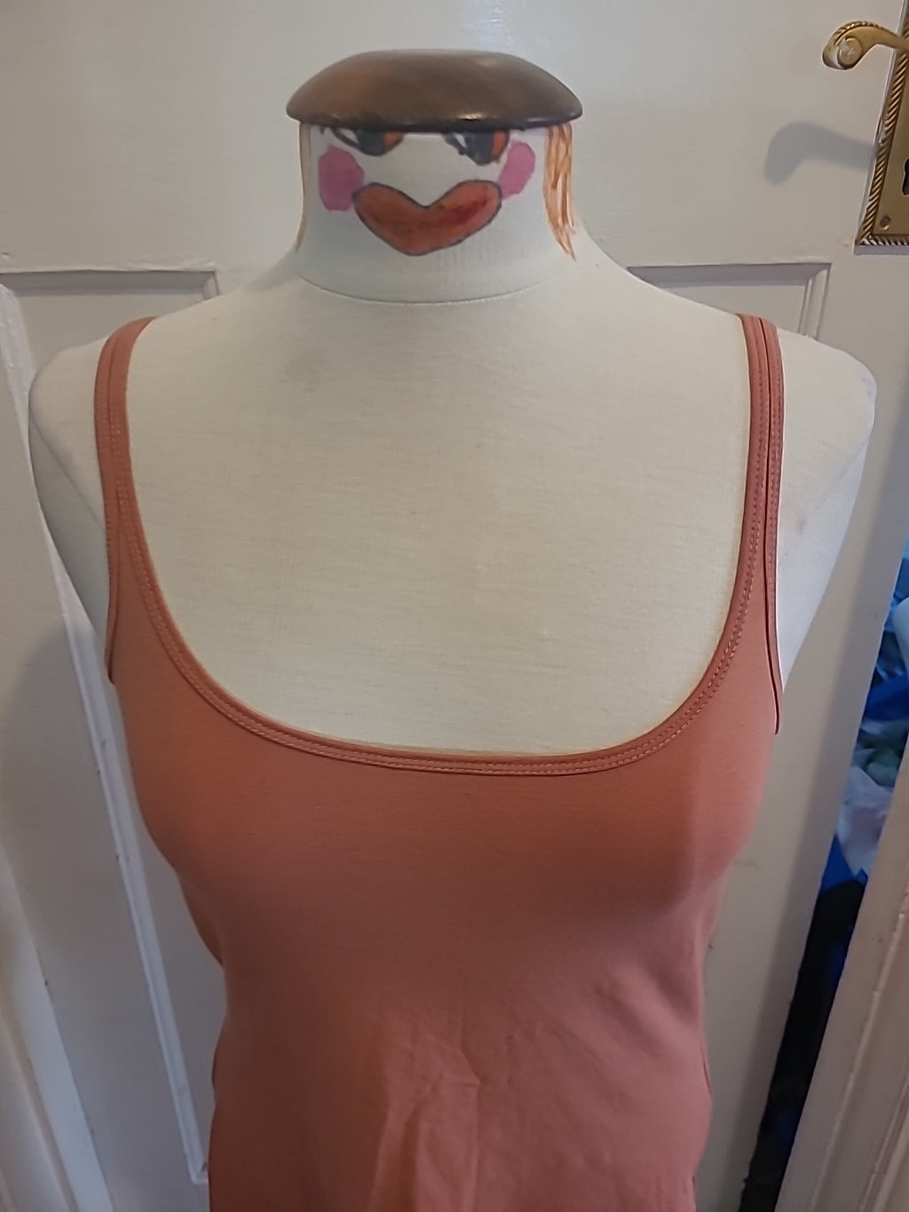Ladies Esmara Size 14-16 Pastel Pink Sleeveless Vest Top
