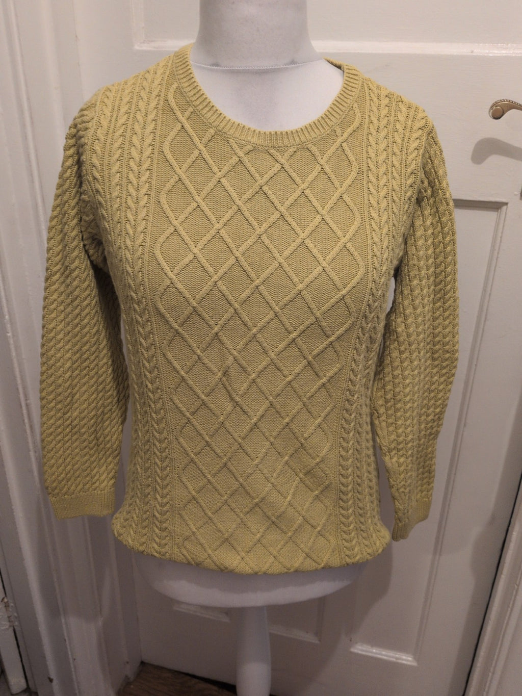 Isle 14-16 Yellow Patterned Long Sleeve Jumper