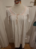 Ladies Canda Size 10-12 Ivory Short Sleeved Nighty
