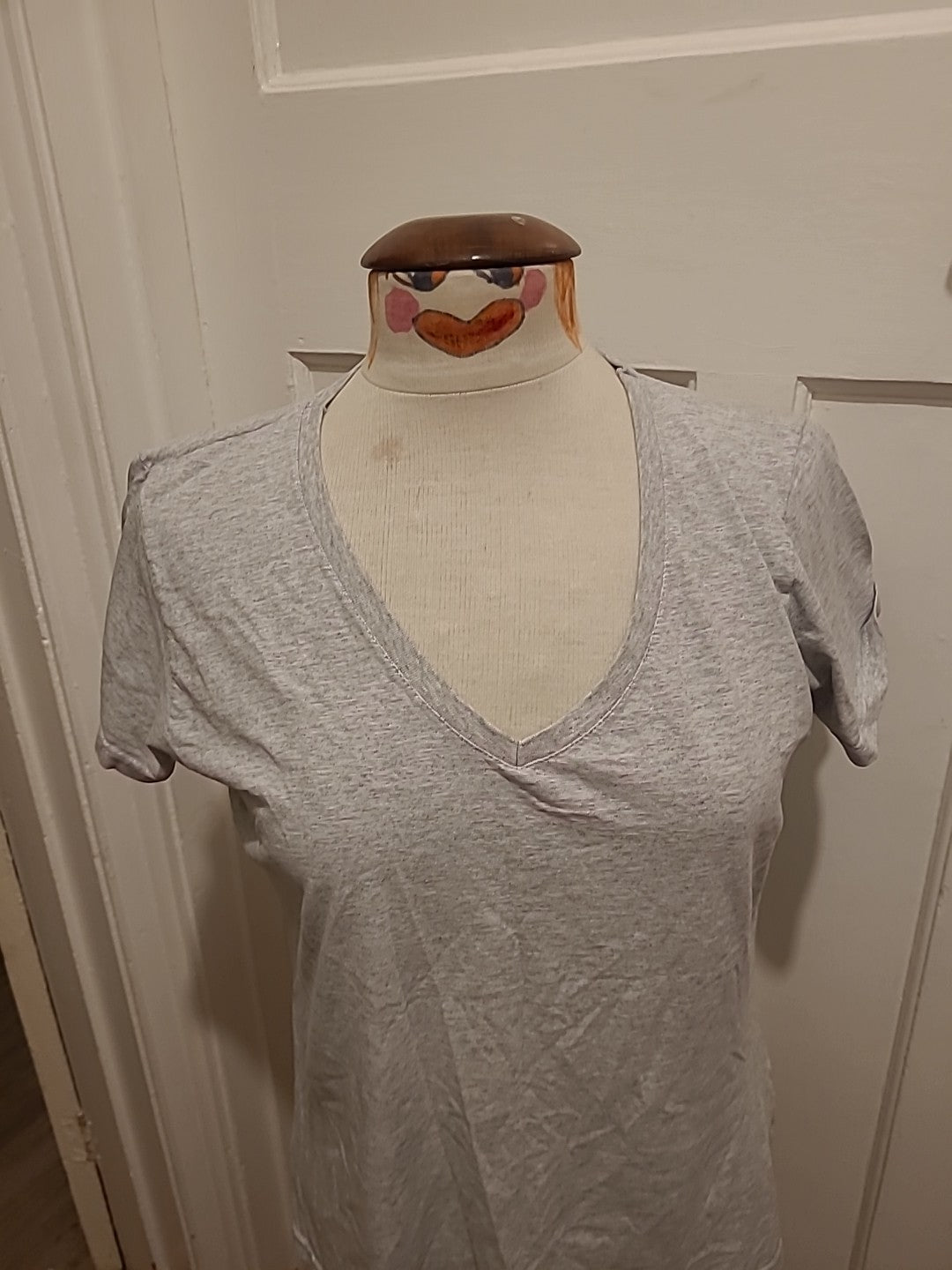Ladies Fruit Of The Loom Size 2XL Grey Tshirt
