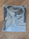 Brand New Premier Man Large Grey And Black Polo