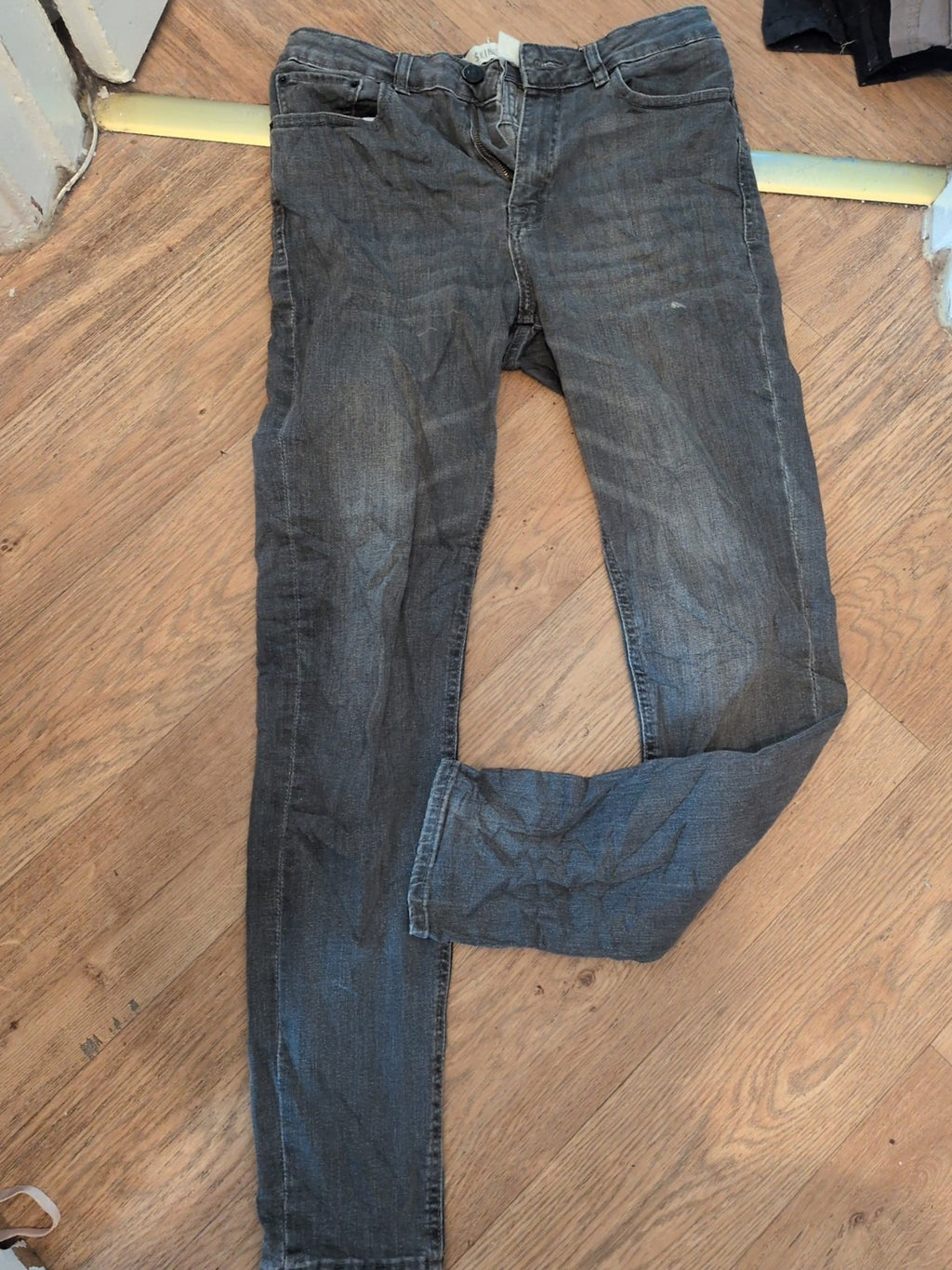 New Look 32/32 Skinny Stretch Grey Jeans