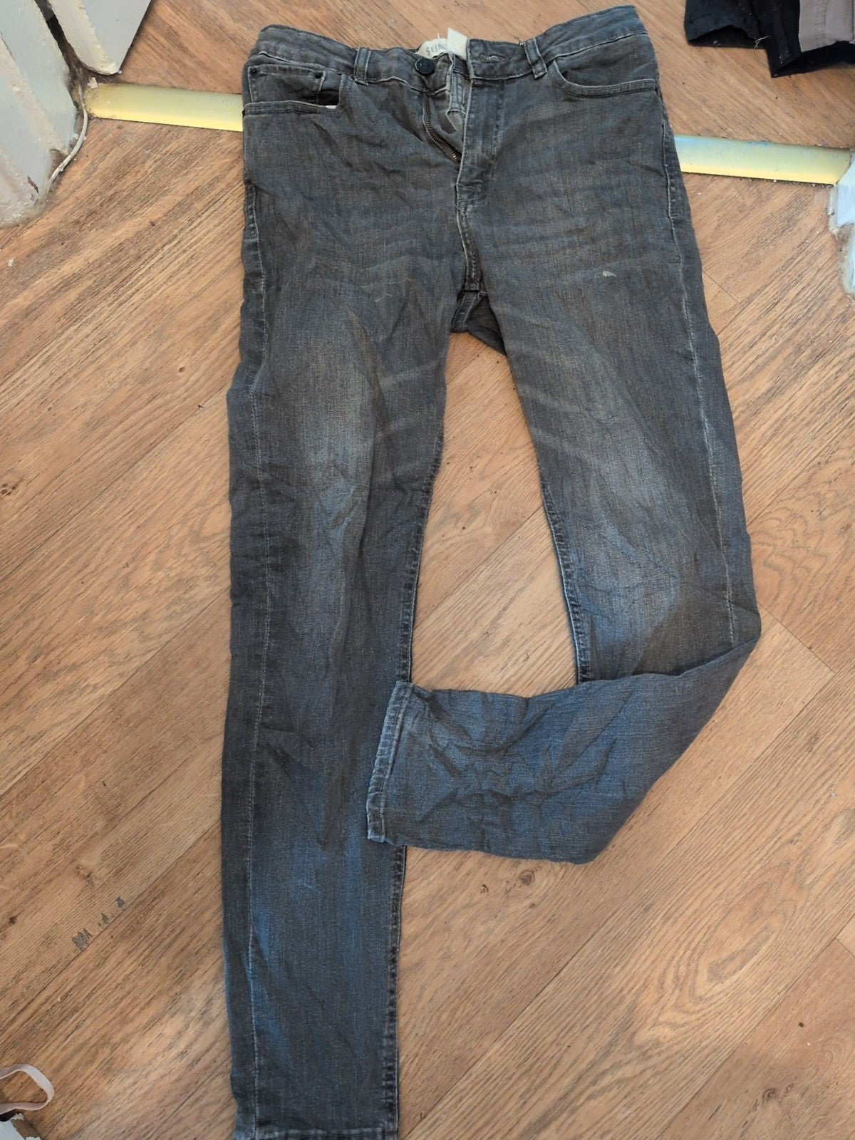 New Look 32/32 Skinny Stretch Grey Jeans