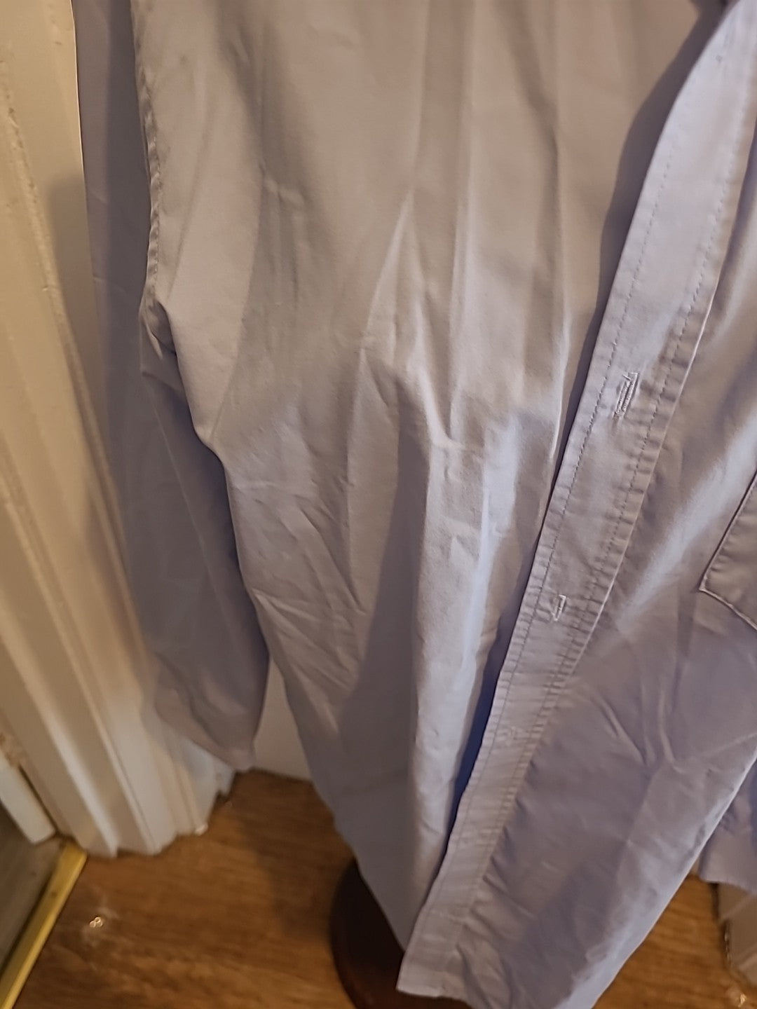 Mens F+F 15.5 Regular Fit Blue Long Sleeve Shirt