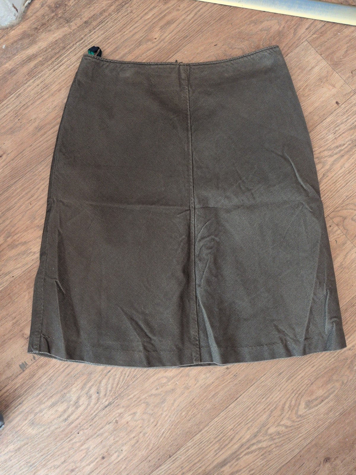 Boden 12 Regular Khaki Knee Length Lined Skirt