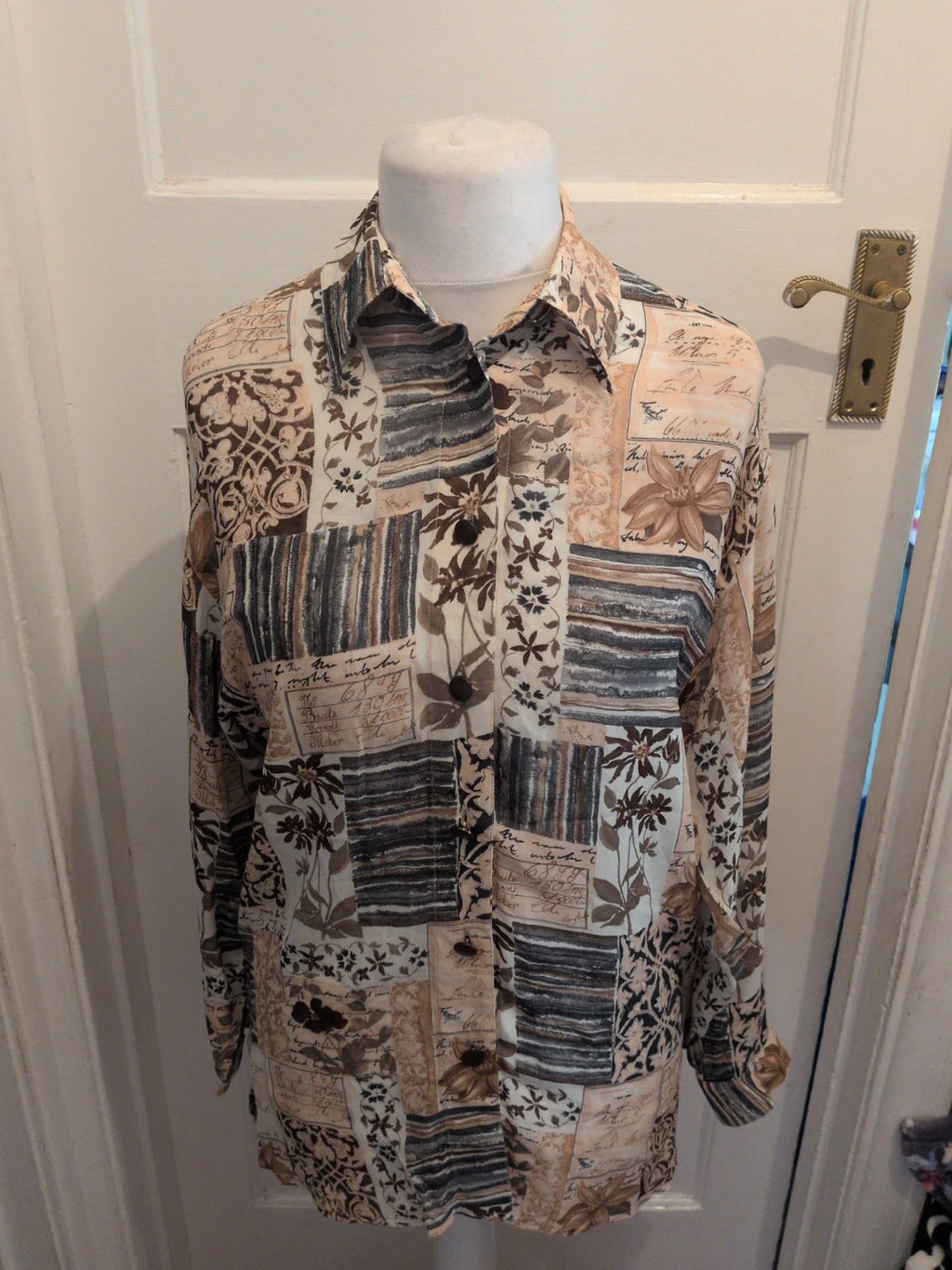 Le Truc 12 Multicoloured Long Sleeve Shirt Collared And Buttoned