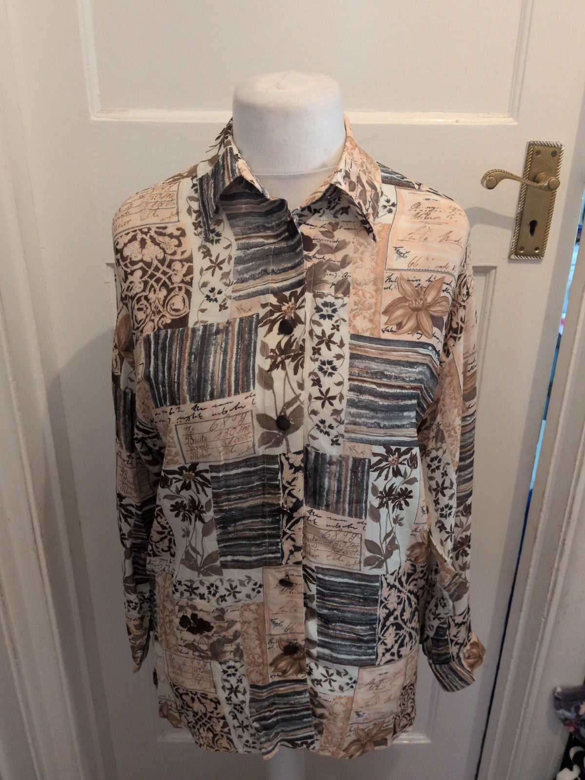 Le Truc 12 Multicoloured Long Sleeve Shirt Collared And Buttoned