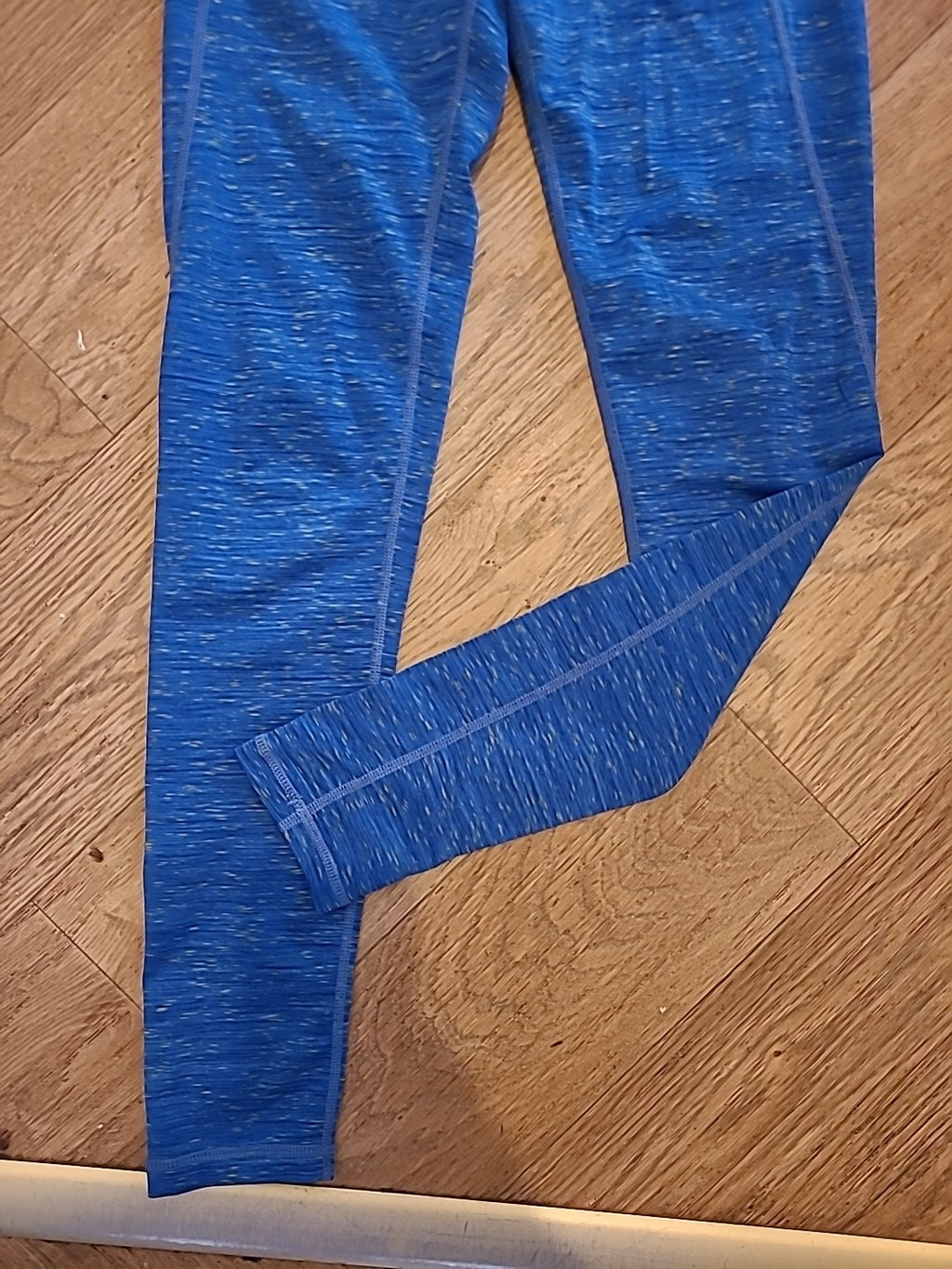 Ladies Saxnet Size XS Blue Green Fleck Leggings
