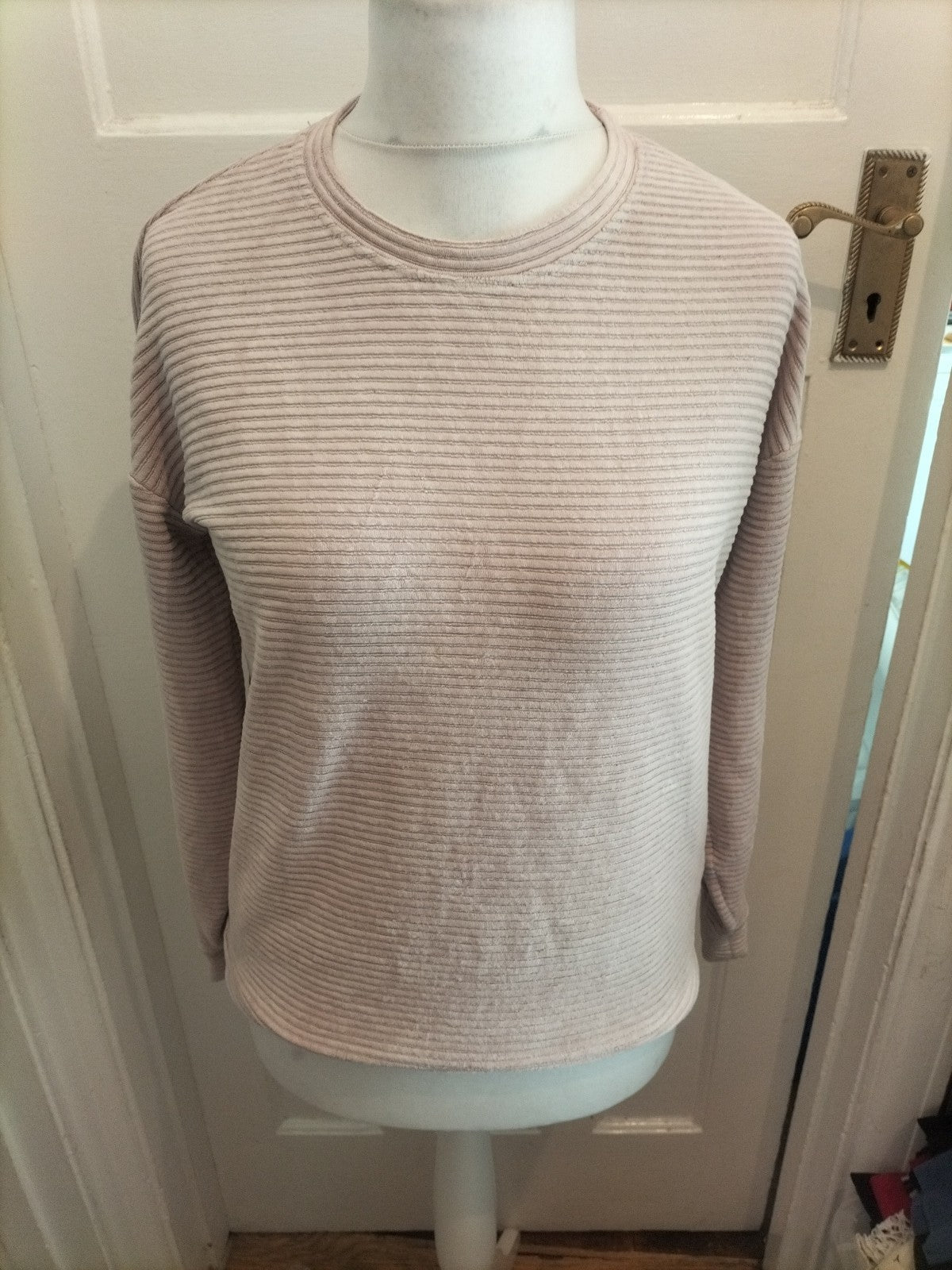 New Look 10 Pink Tinge Long Sleeved Jumper