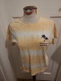 Girls New Look Size Large Pale Orange Short Sleeved Tshirt