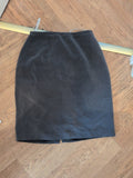 Next 10 Grey Knee Length Lined Skirt