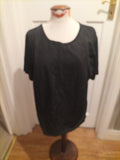 Mens Unique & Pure Size XL Black Short Sleeved Tshirt