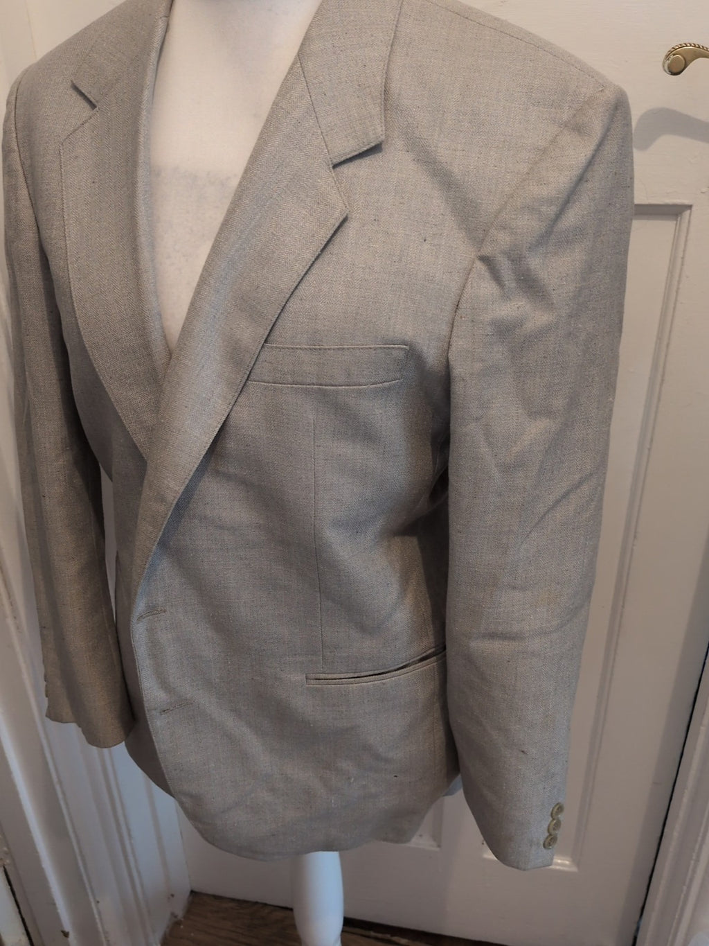 Pierre Cardin 40s Grey Suit Jacket
