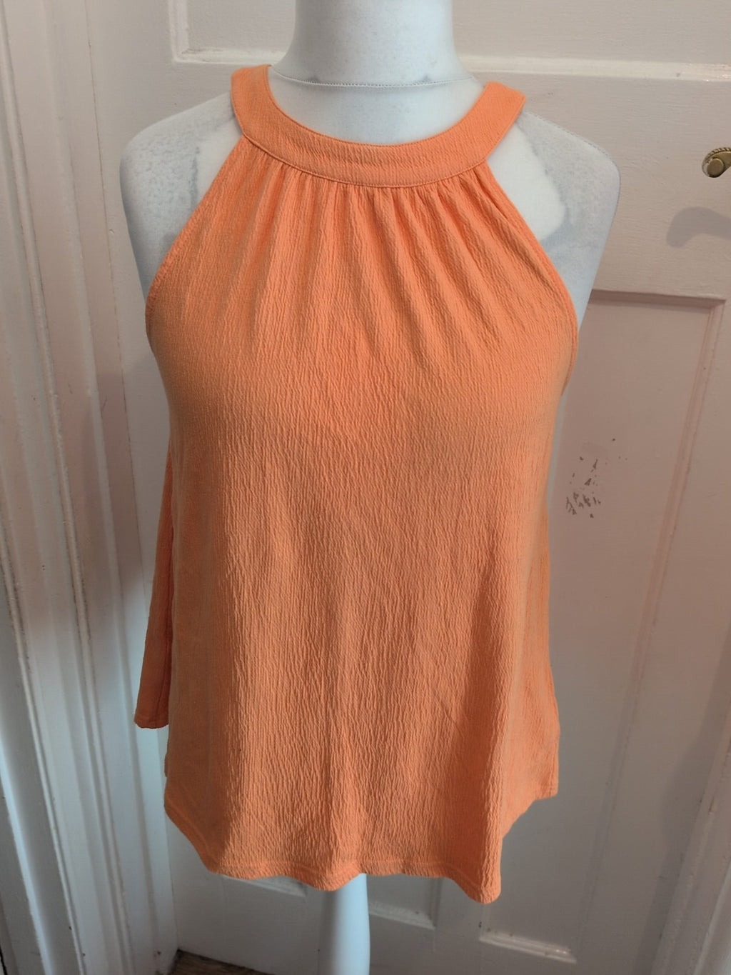 Nutmeg 14 Orange Sleeveless Blouse