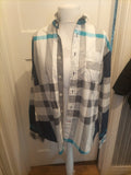 Mens Voi Jeans Size Large Multi Check Long Sleeved Shirt