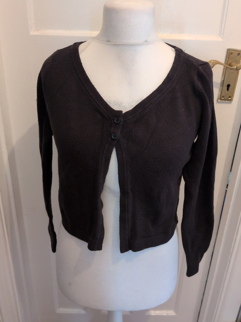 Social Tourist Medium Black Cardigan