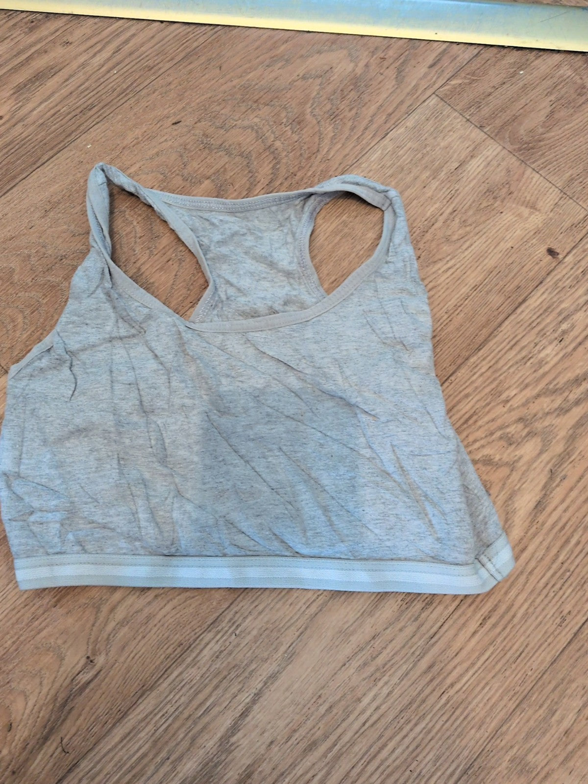 John Lewis 13 Years Bralette Sports Bra Grey